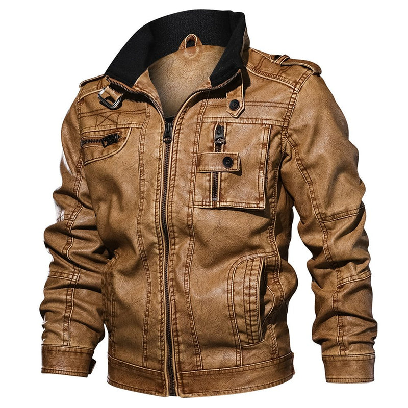 Pave Hawk Leather Jacket - WildPath Jackets