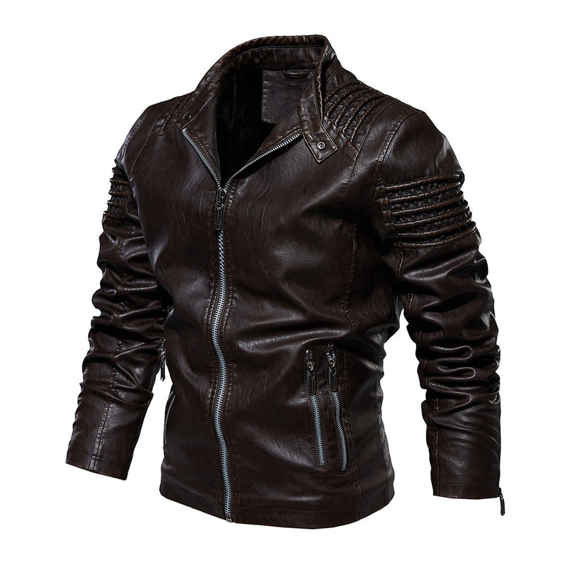 Urban Voyager Leather Jacket - WildPath Jackets
